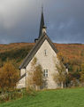 Bergsdalen kyrkje, austfasade b, AMH 2008.jpg