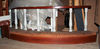 Bolstadøyri bedehus, altarring, eldre, no på loftet, AMH 2007.jpg