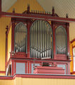 Borgund kyrkje, orgelfasade, AMH 2009.jpg