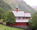 Borgund kyrkje, sørfasade, AMH 2009.jpg