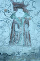 Dale kyrkje, måla figur nord i korbogen, AMH 2012.jpg