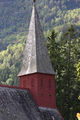 Dale kyrkje, tårnet sett frå nordaust, AMH 2005.jpg
